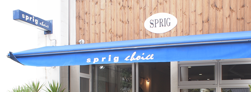 sprig choice外観